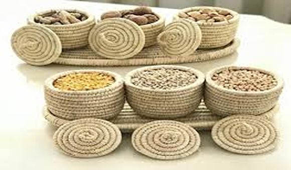 تصویر 4 از خرید و قیمت کاسه حصیری کوچک + فروش ویژه